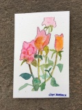 Three Pink Roses